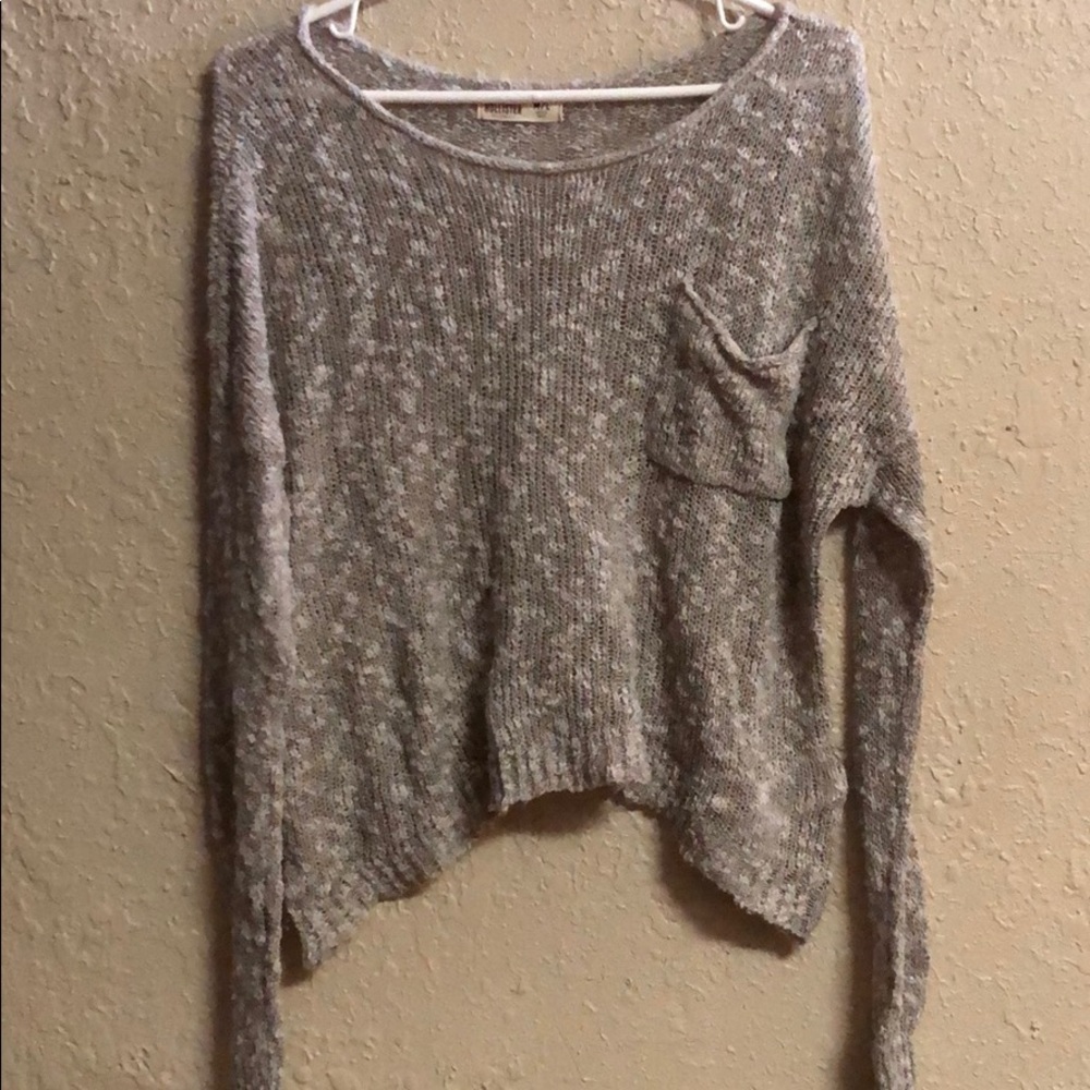 Hollister cropped sweater